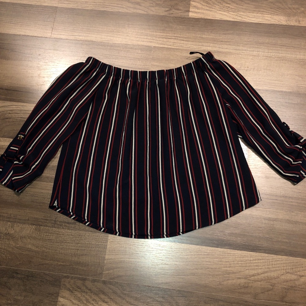 Off the shoulder blouse